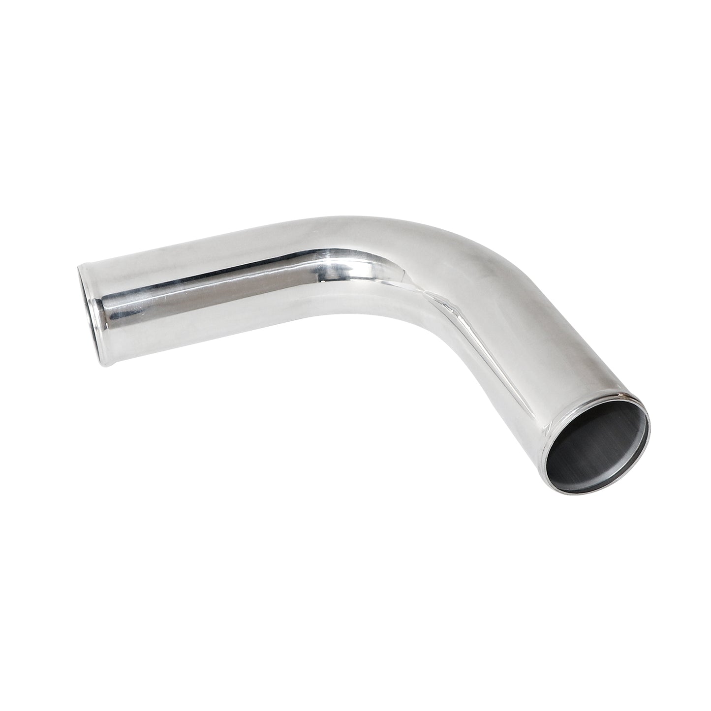 ETL INDUSTRIES 90 Degree Elbow OD 2IH (51mm) Leg Length 6IH (152mm) Aluminum Intercooler Pipe Piping Polished Air Intake Tube