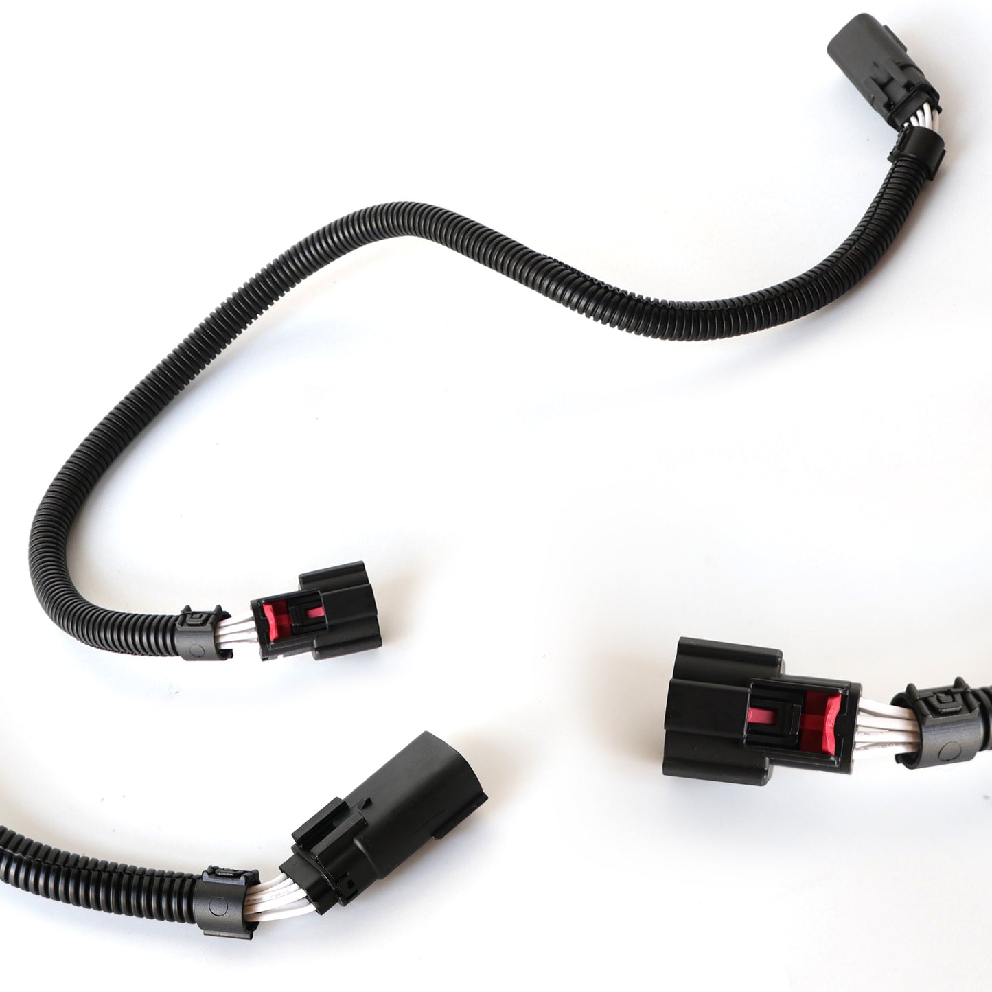 ETL INDUSTRIES 2Pcs 24IH 8 Pin Oxygen Sensor Extension Harness Wires for 2011-2017 Ford Mustang V6 (Front Only) Rectangular Connector Front