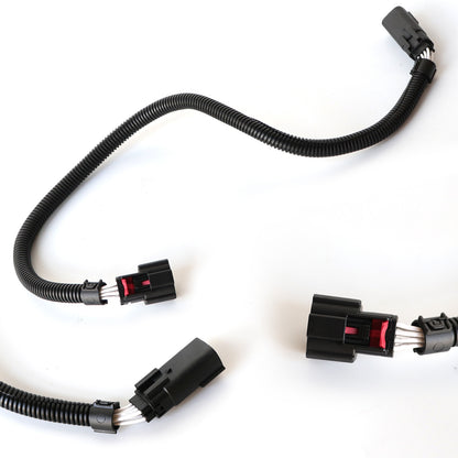 ETL INDUSTRIES 2Pcs 24IH 8 Pin Oxygen Sensor Extension Harness Wires for 2011-2017 Ford Mustang V6 (Front Only) Rectangular Connector Front