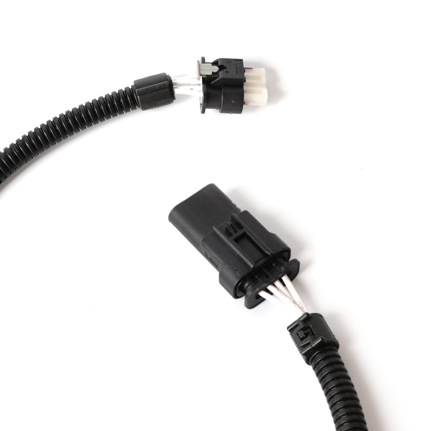 ETL INDUSTRIES 2Pcs 12IH 4 Pin Oxygen Sensor Extension Harness Wires for 2016-2024 Chevy Camaro 6.2L Automatic Flat Connector Driver's Side