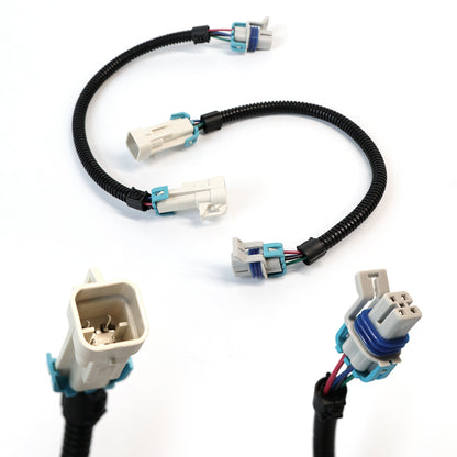 ETL INDUSTRIES 2Pcs 12IH 4 Pin O2 Oxygen Sensor Extension Harness Wires for LS1 LS2 04-06 GTO CTS-V 12IH 2008-2009 G8 GT V8 2004 LS1/LS6 Corvette 2004-2006 LS1/LS2 GTO 2004-2005 LS6 CTS-V Front Only