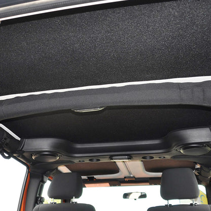 ETL INDUSTRIES Hardtop Headliner Roof Heat Insulation Sound Deadening Mat for Jeep Wrangler JL 2018-2024 4 Door – 9-Piece Kit, Foam Padded, Noise Reducing