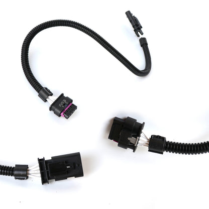 ETL INDUSTRIES 2Pcs 18IH 5 Pin Oxygen Sensor Extension Harness Wires for Ford Mustang GT 2018-2024 Flat Connector