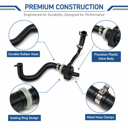 ETL INDUSTRIES Bleed Line Hose for Mercedes C E GLC Class – Replaces 2740187301, M274 Engine