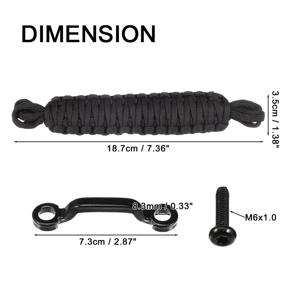 ETL INDUSTRIES 2 Pack Door Limiting Straps for Jeep Wrangler CJ YJ TJ JK JL JT 2/4 Doors 1997-2024 with Door Strap Brackets