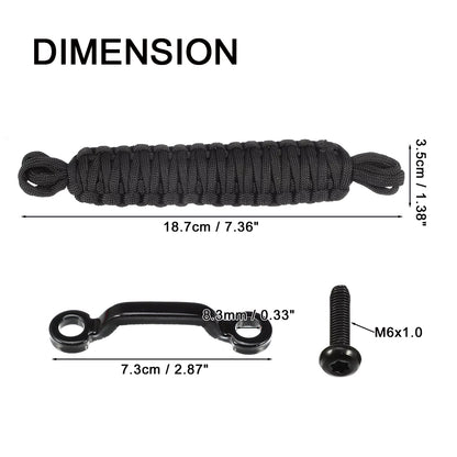 ETL INDUSTRIES 2 Pack Door Limiting Straps for Jeep Wrangler CJ YJ TJ JK JL JT 2/4 Doors 1997-2024 with Door Strap Brackets