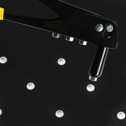 ETL INDUSTRIES Heavy Duty Hand Riveter – Single Hand Pop Rivet Tool for Fender Flares & Marine Use