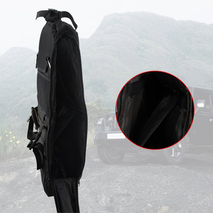 ETL INDUSTRIES Roll Bar Storage Bag Multi-Pocket Organizer for 1997-2024 Jeep Wrangler JK JL TJ LJ 4-Door