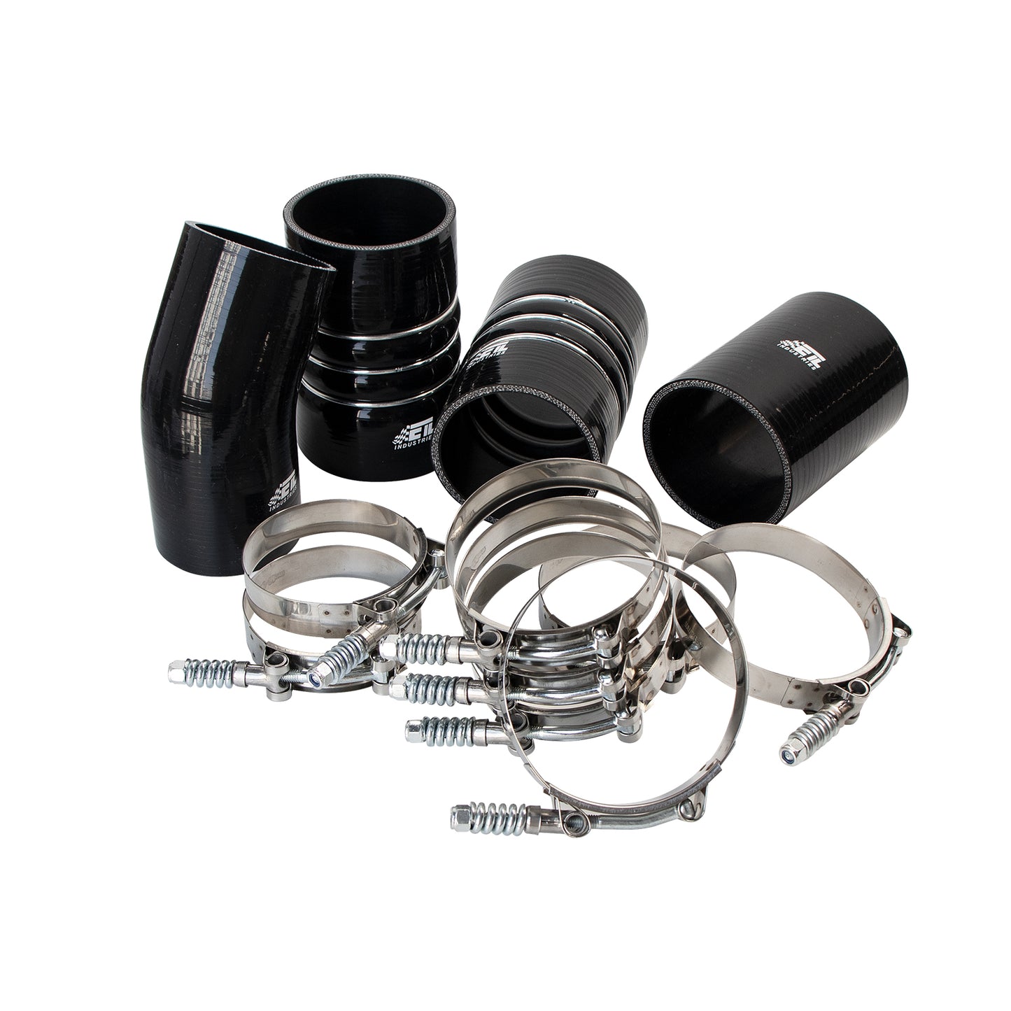 Intercooler Hose & Clamps Kit Fits 2003-2007 for Ford F250 F350 F450 F550 Turbo Charge Intercooler Hose CAC Boots Clamps Kit for Ford 6.0L Powerstroke Diesel