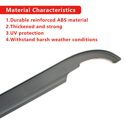 ETL INDUSTRIES Window Visor Deflectors Rain Guards for Ford Bronco 2021 2022 2023 2024 2-Door, in-Channel Side Wind Guards