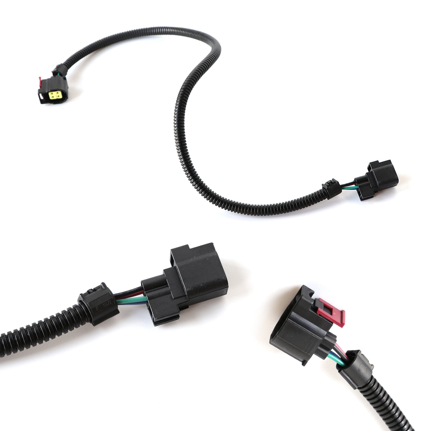 ETL INDUSTRIES 2Pcs 24IH 4 Pin Oxygen Sensor Extension Harness Wires for Jeep Dodge Ram 1500 Dakota Durango Viper SRT8, Dodge 5.7L, 6.1L, 6.4L 2005-2024 Square Connector