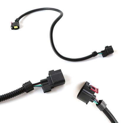ETL INDUSTRIES 2Pcs 24IH 4 Pin Oxygen Sensor Extension Harness Wires for Jeep Dodge Ram 1500 Dakota Durango Viper SRT8, Dodge 5.7L, 6.1L, 6.4L 2005-2024 Square Connector
