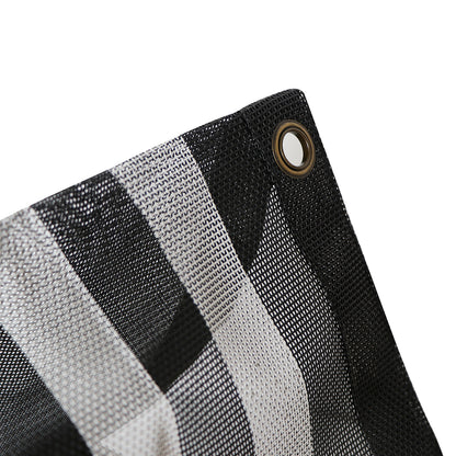 ETL INDUSTRIES Mesh Roof Sunshade Top for Jeep 2/4 Door - American Flag Bikini Top Sun Shade Nets for Jeep Wrangler JL JLU 2018-2023 & Gladiator JT 2020-2023