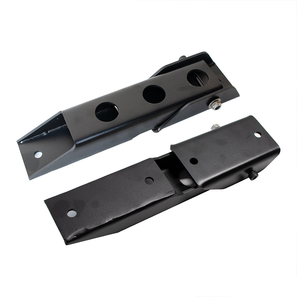 ETL INDUSTRIES Steel Tailgate Hinge Set Reinforced Heavy Duty - Rear Door Hinges Tail Gate Hinge Cover Bracket Fits 1997-2006 for Jeep Wrangler TJ Unlimited 2/4 Door (1)
