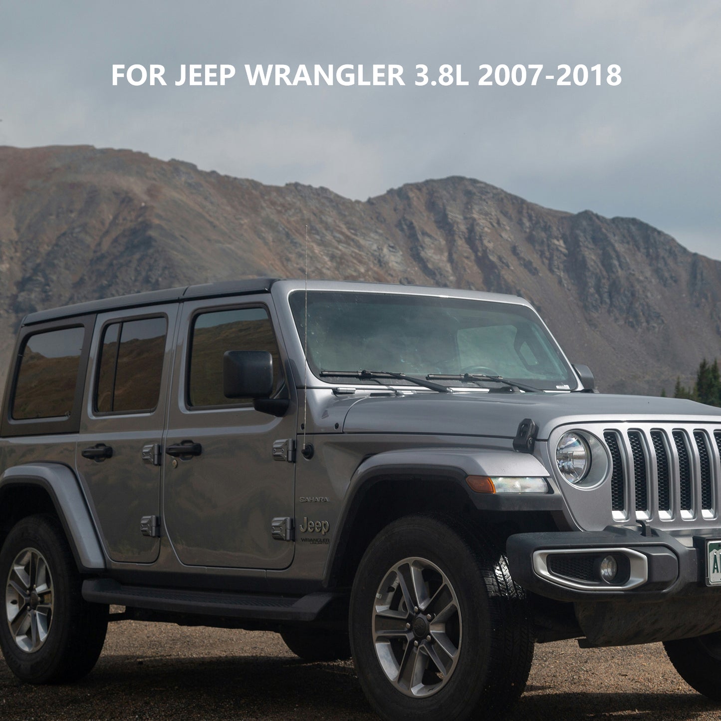 ETL INDUSTRIES 24IH 4 Pin Oxygen Sensor Extension Harness Wires for Jeep Wrangler 3.8L 2007-2018 Square Connector