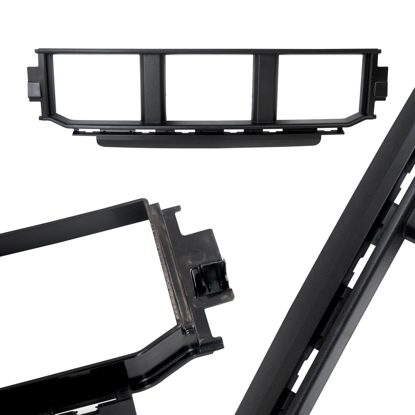 ETL INDUSTRIES Front Bumper Grille for Ford F150 2021-2023, Lower Center Bumper Cover Insert Panel, ML3Z17B968BB, ML3Z17B968BA