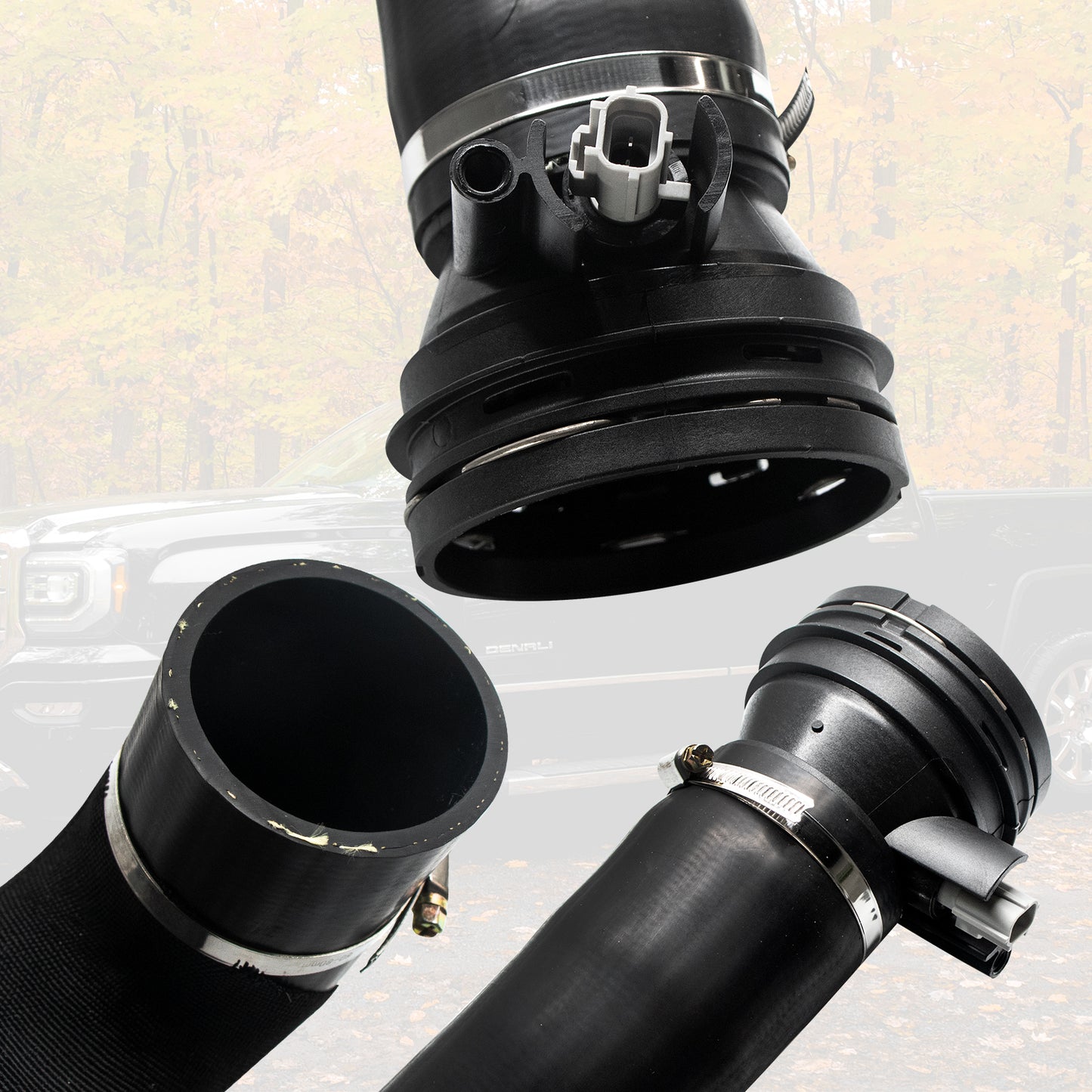 ETL INDUSTRIES Turbo Intercooler Outlet Hose Pipe for 2017-2019 Ford F-250 F-350 Super Duty 6.7L Power Stroke HC3Z-6F073-B