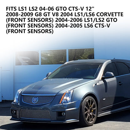 ETL INDUSTRIES 2Pcs 12IH 4 Pin O2 Oxygen Sensor Extension Harness Wires for LS1 LS2 04-06 GTO CTS-V 12IH 2008-2009 G8 GT V8 2004 LS1/LS6 Corvette 2004-2006 LS1/LS2 GTO 2004-2005 LS6 CTS-V Front Only