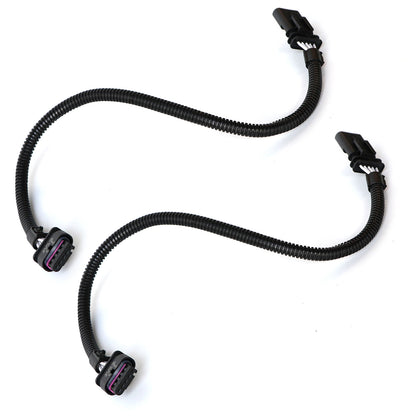 ETL INDUSTRIES 2Pcs 18IH 5 Pin Oxygen Sensor Extension Harness Wires for Ford Mustang GT 2018-2024 Flat Connector