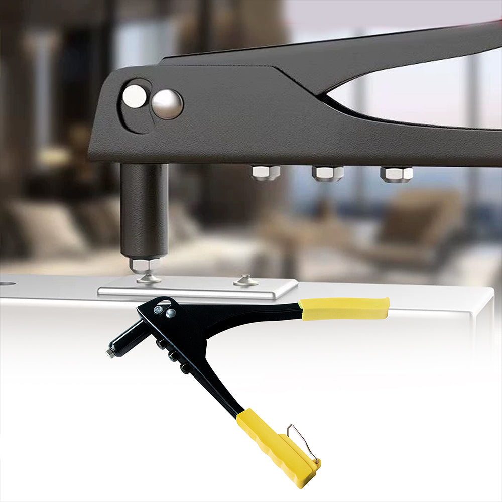 ETL INDUSTRIES Heavy Duty Hand Riveter – Single Hand Pop Rivet Tool for Fender Flares & Marine Use