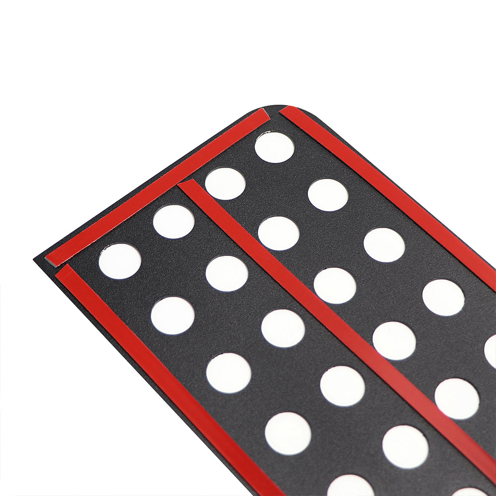 ETL INDUSTRIES Window Decals Aluminum Alloy Rear Door Glass Panel Cover for 2007-2017 Jeep Wrangler JK JKU (American Flag)