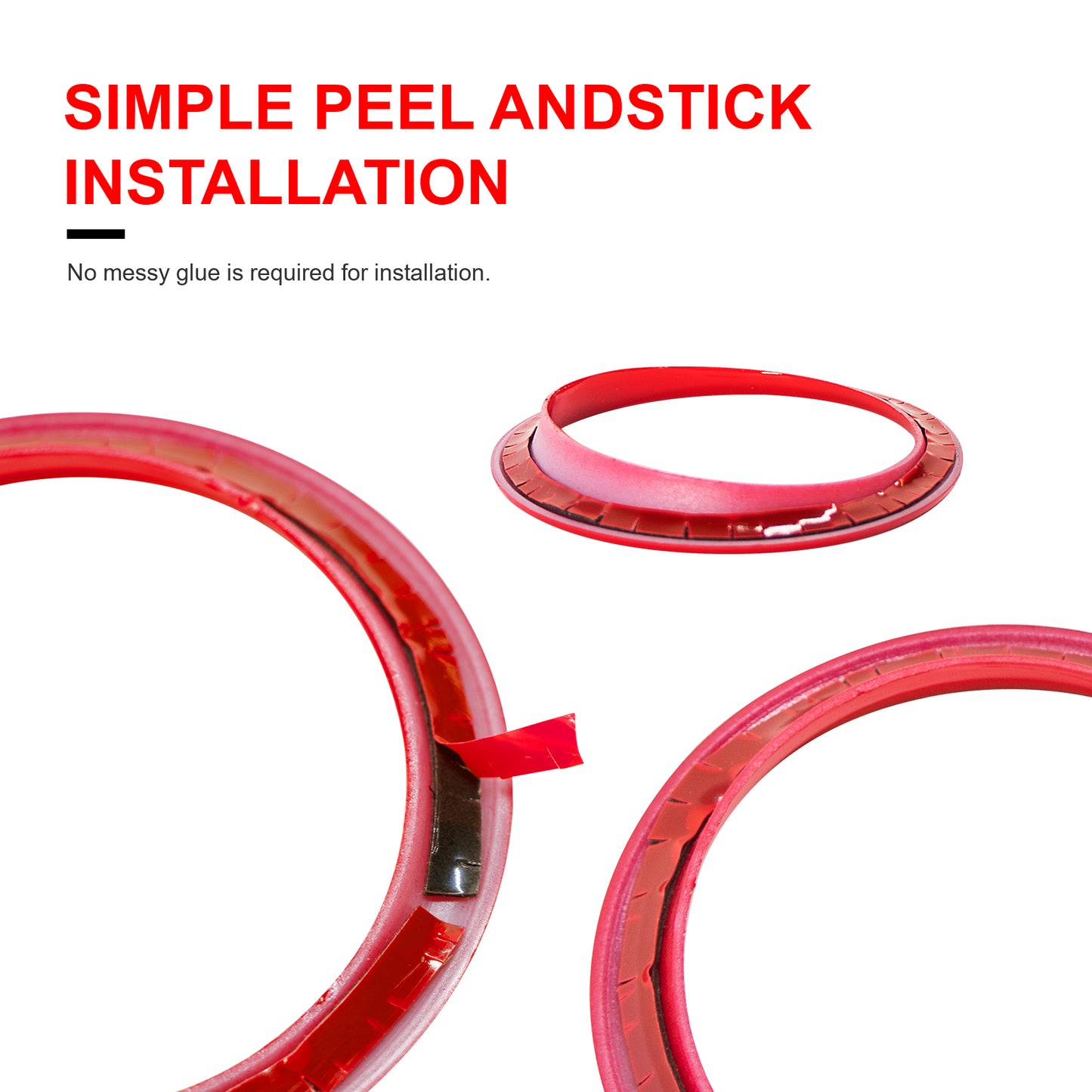 ETL INDUSTRIES Outlet Vent Trim Kit, Air Conditioning Vent Frame Ring Cover Interior Decoration Accessories for Jeep Wrangler JL JLU Gladiator JT