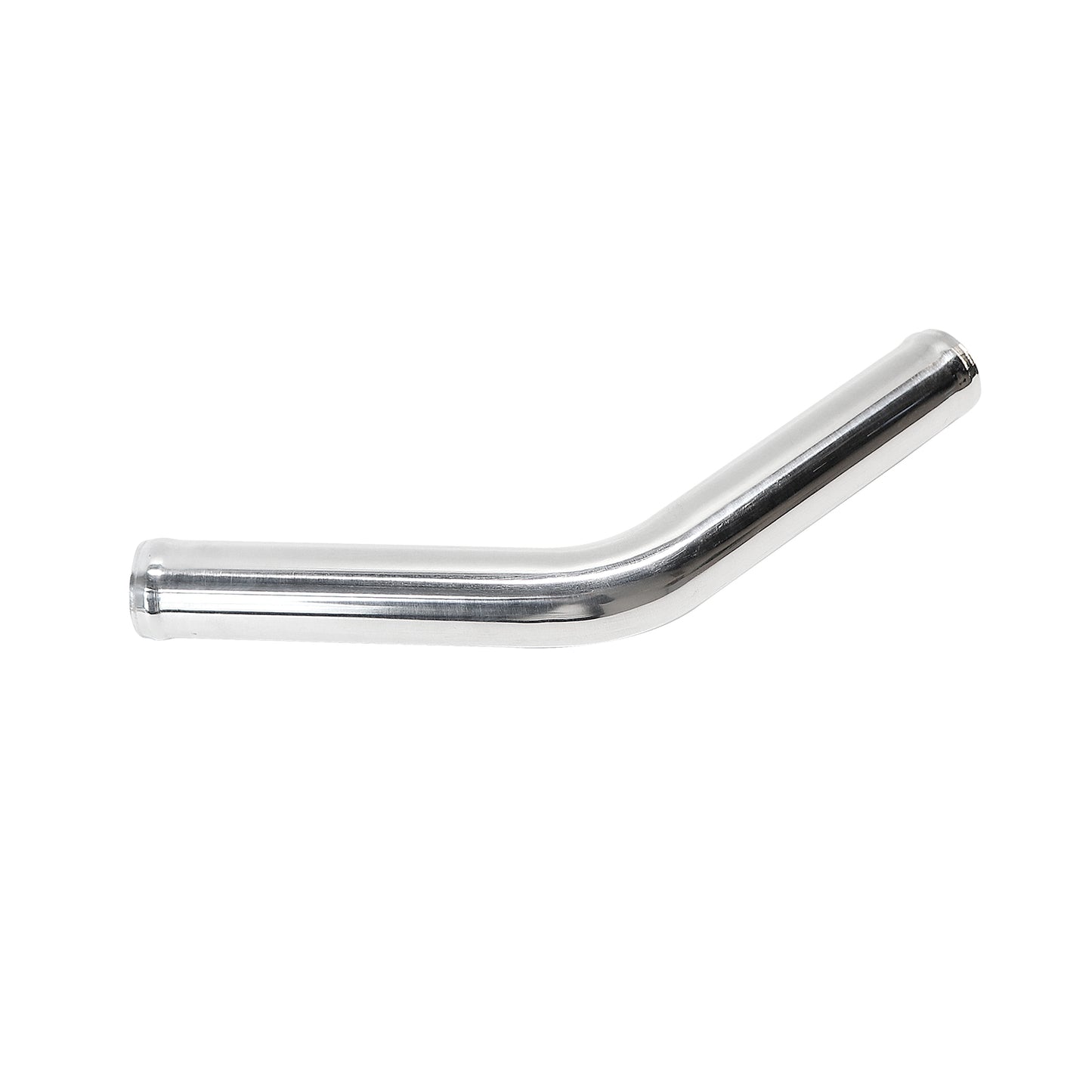 ETL INDUSTRIES OD 1.5IH (38mm), Leg Length 6IH (152mm) 45 Degree Aluminum Pipe, 1.5 Inch Intercooler Piping Universal Air Intake Elbow Tube
