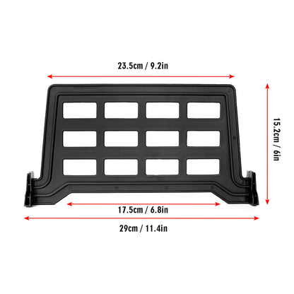 ETL INDUSTRIES Rear Under Seat Dividers for Ford Maverick 2022-2025 – 2 Pack Storage Organizer, Fuel Version, Custom Fit, PP Material