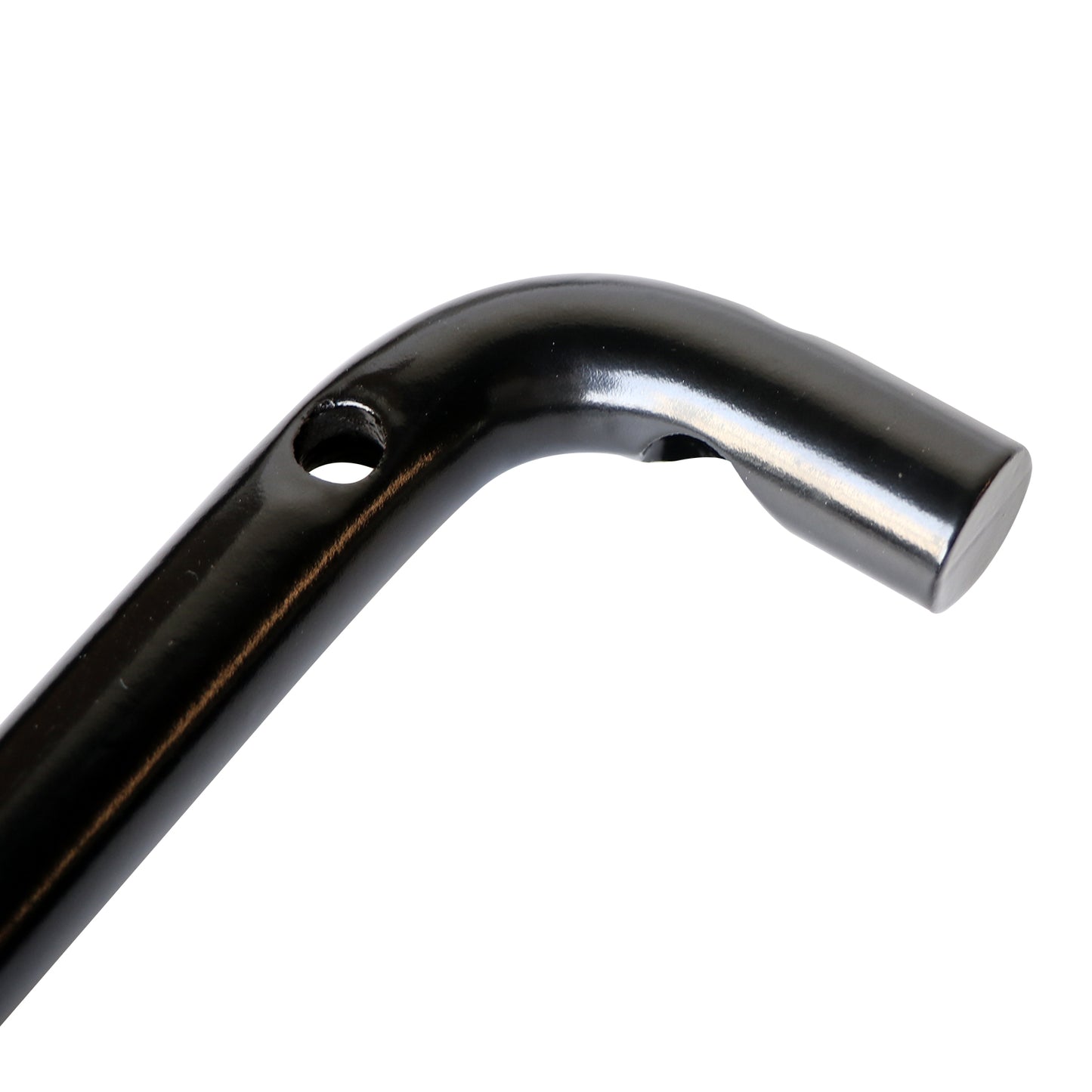 ETL INDUSTRIES Front Black Solid Steel Handles Grab Bars for 2007-2018 Jeep Wrangler JK Grab Handles Metal 2/4 Door