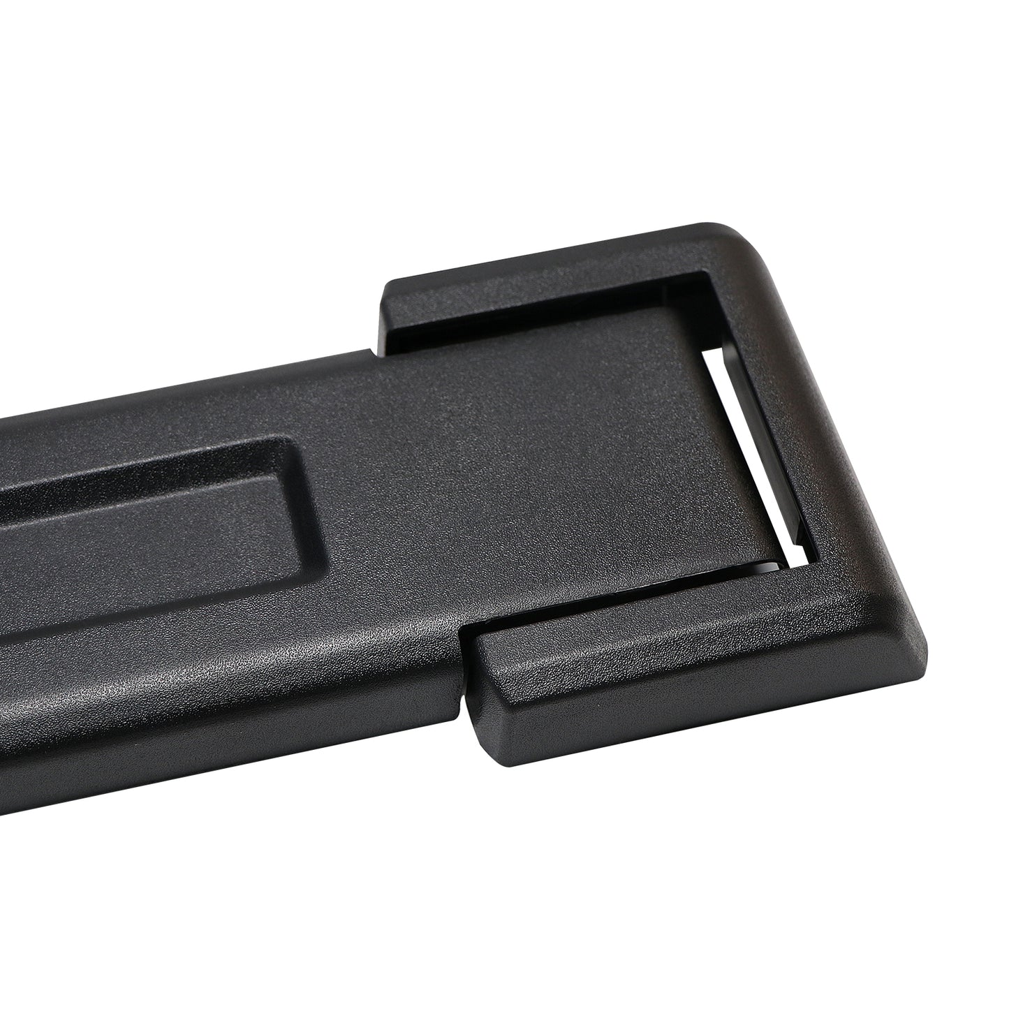 ETL INDUSTRIES Tailgate Hinge Cover Rear Door Trim Spare Tire Bracket Decoration Exterior Accessories for Jeep Wrangler JK & Unlimited 2007-2017 (Black)