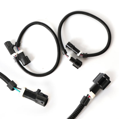 ETL INDUSTRIES 2Pcs 12IH 4 Pin Oxygen Sensor Extension Harness Wires for Dodge 5.2L and 5.9L V8 1996-2004 Circular Connector