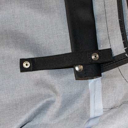 ETL INDUSTRIES Fabric Only Replacement Soft Top Black Diamond Sailcloth for Jeep Wrangler JK 4-Door 2010-2018 - Wrangler JK Soft Roof with Removable Side and Back Window JK Soft Top without Bracket