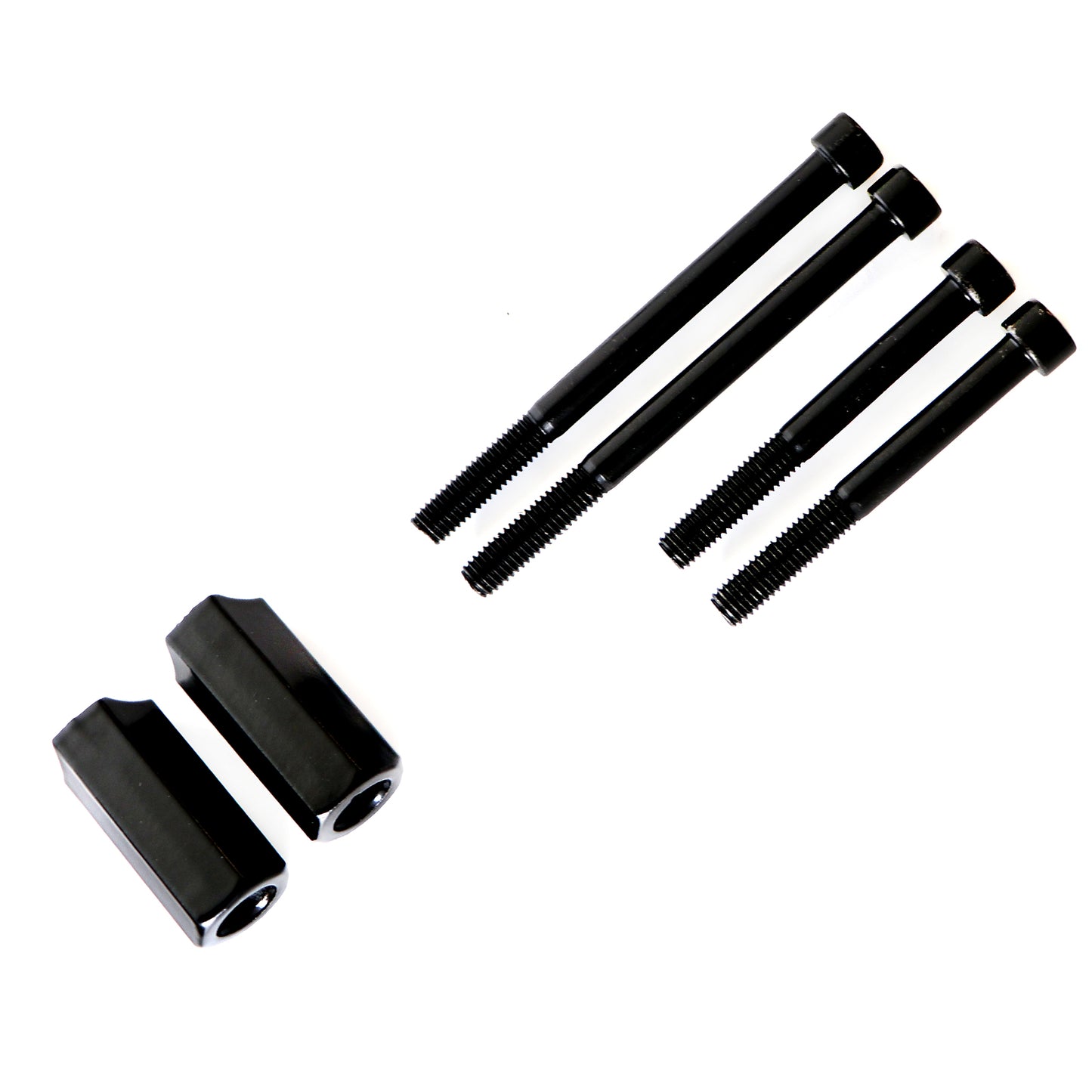 ETL INDUSTRIES Front Black Solid Steel Handles Grab Bars for 2007-2018 Jeep Wrangler JK Grab Handles Metal 2/4 Door
