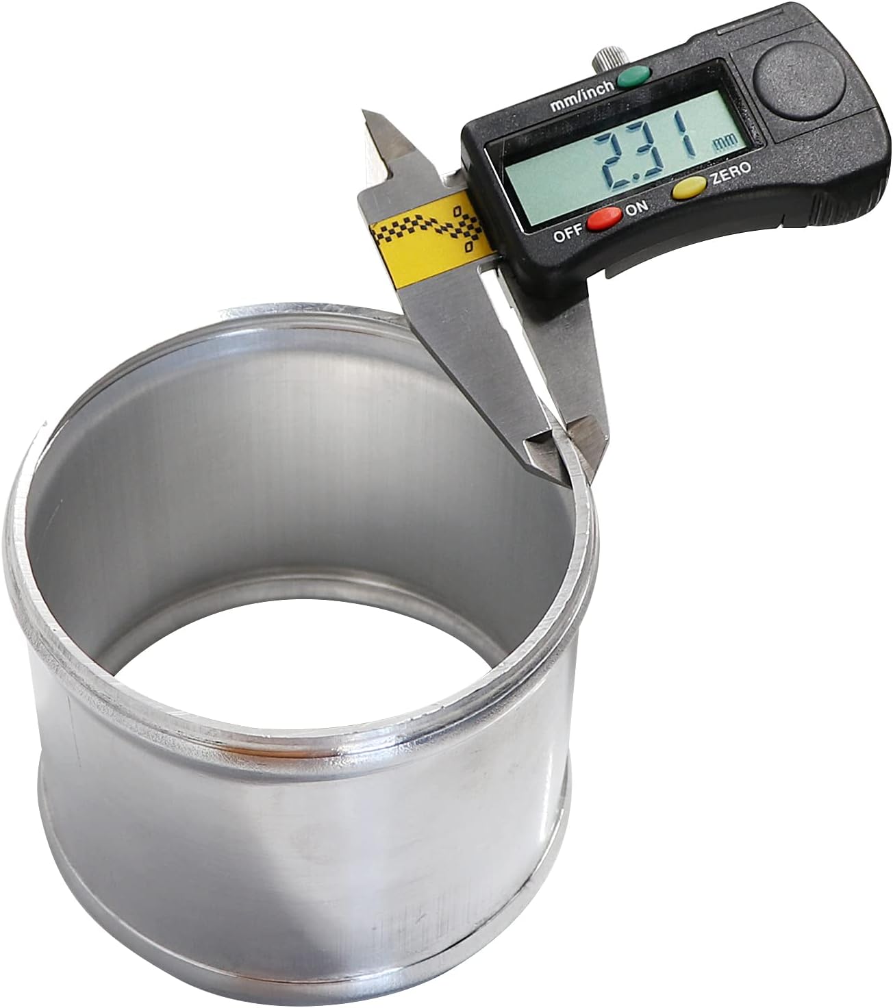 ETL INDUSTRIES OD 4IH(102mm), Length 6IH (152mm) Aluminum Pipe Intake Adapter, 4IH Tube Joiners Straight Piping Universal Air Turbo Intercooler Tubing Connector