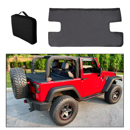 ETL INDUSTRIES Tonneau Cover Trunk Rear Cargo Vinyl Cover Tailgate Ton Cover for Jeep Wrangler JL JLU Unlimited 2018-2024 4 Door