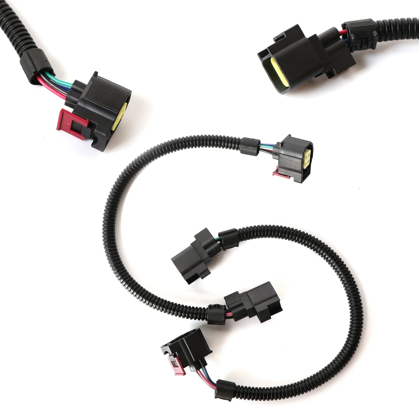 ETL INDUSTRIES 2Pcs 12IH 4 Pin Oxygen Sensor Extension Harness Wires for Jeep Dodge Ram 1500 Dakota Durango Viper SRT8, Dodge 5.7L, 6.1L, 6.4L 2005-2024 Square Connector