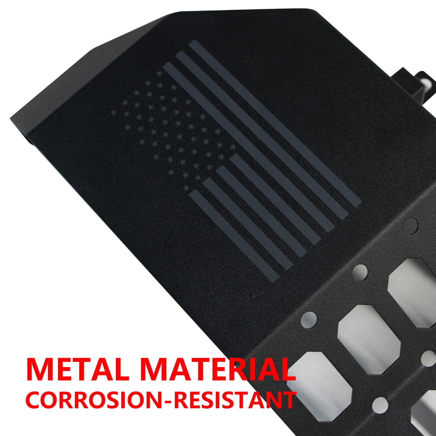 ETL INDUSTRIES Metal Front Door Storage Pockets For 2018-2024 Jeep Wrangler JL JLU 4XE & 2020-2024 Gladiator JT, Door Side Insert Organizer Tray Box (Not for Power Seats)