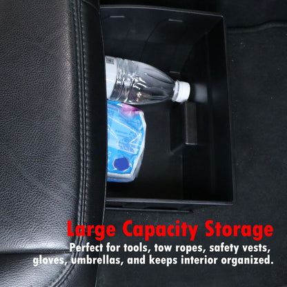 ETL INDUSTRIES Under Seat Storage for Jeep JK 2007-2018 – Rear Organizer Box, 2Pcs Set