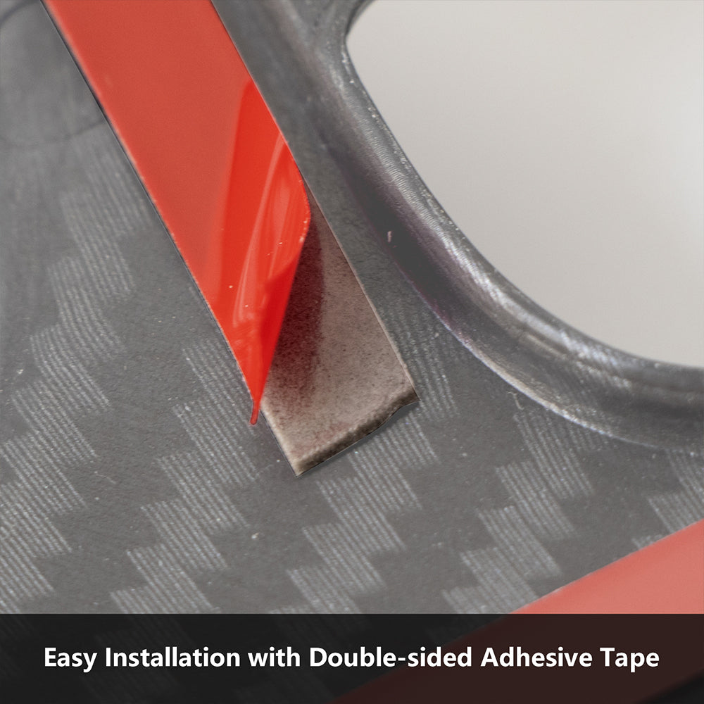 ETL INDUSTRIES Center Console Gear Shift Panel Cover Trim Kit for Ford Explorer 2024 2023 2022 2021 2020 Carbon Fiber Pattern Interior Accessories