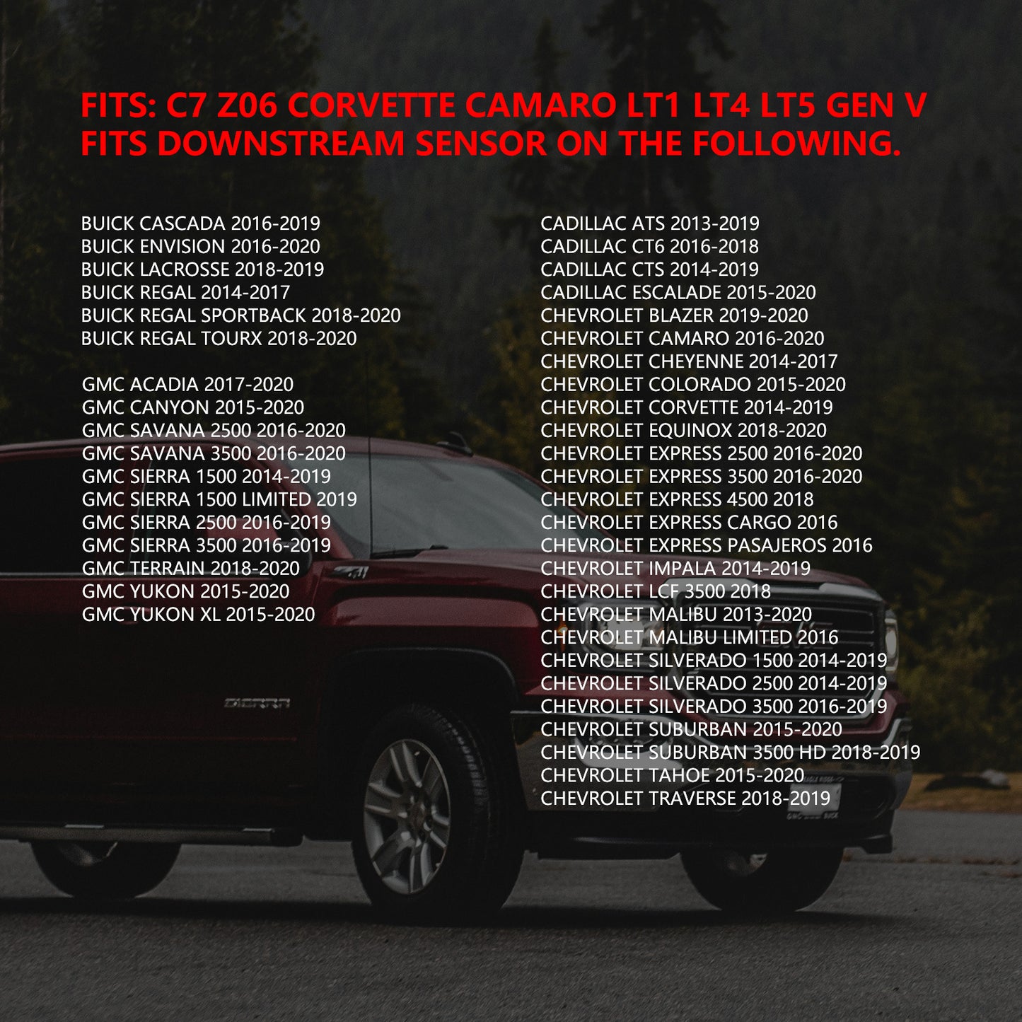 ETL INDUSTRIES 2Pcs 24IH 4 Pin O2 Oxygen Sensor Extension Harness Wires for C7 Z06 Corvette Camaro LT1 LT4 LT5 Gen V SUV Flat Connector Grey