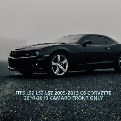 ETL INDUSTRIES 2Pcs 24IH 4 Pin O2 Oxygen Sensor Extension Harness Wires for LS2 LS3 LS7 2005-2013 C6 Corvette 2010-2013 Camaro Trapezoidal Connector Front