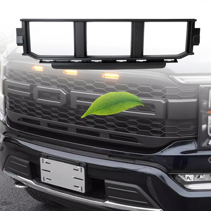 ETL INDUSTRIES Front Bumper Grille for Ford F150 2021-2023, Lower Center Bumper Cover Insert Panel, ML3Z17B968BB, ML3Z17B968BA