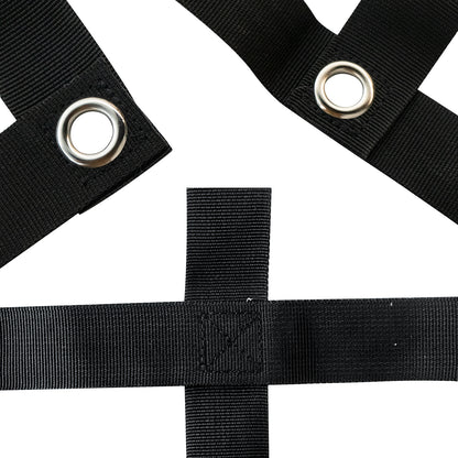 ETL INDUSTRIES 60'' x 18'' Tailgate Net for Pickup Truck Bed, Heavy Duty Tailgate Cargo Netting for Full Size Truck, Chevrolet, Ford, Toyota, GMC, Jeep