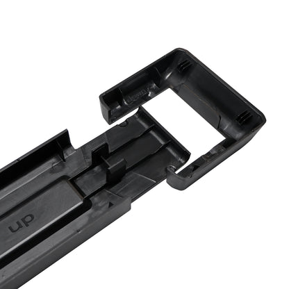 ETL INDUSTRIES Tailgate Hinge Cover Rear Door Trim Spare Tire Bracket Decoration Exterior Accessories for Jeep Wrangler JK & Unlimited 2007-2017 (Black)