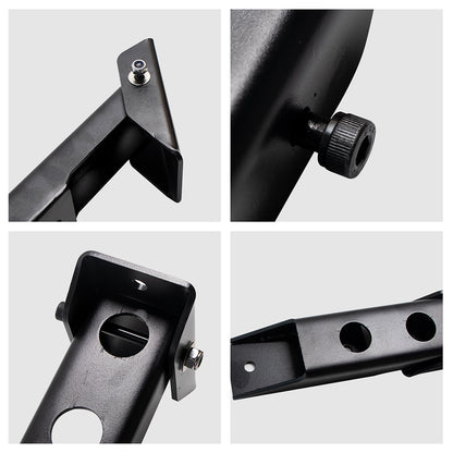 ETL INDUSTRIES Steel Tailgate Hinge Set Reinforced Heavy Duty - Rear Door Hinges Tail Gate Hinge Cover Bracket Fits 1997-2006 for Jeep Wrangler TJ Unlimited 2/4 Door