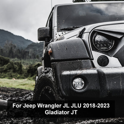 ETL INDUSTRIES Outlet Vent Trim Kit, Air Conditioning Vent Frame Ring Cover Interior Decoration Accessories for Jeep Wrangler JL JLU Gladiator JT