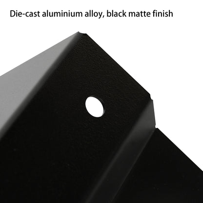 ETL INDUSTRIE Dual A Pillar Light Brackets - Windshield Offroad LED Fog Light Pods Mount Holder for Jeep Wrangler JL & Gladiator JT 2018 2019 2020 2021 2022 2023