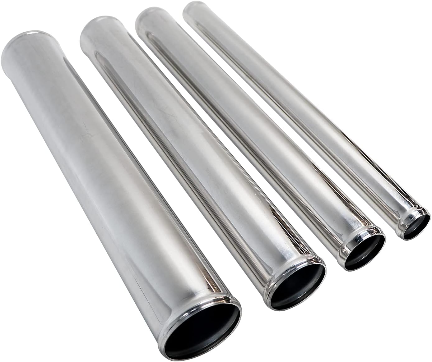 ETL INDUSTRIES Straight Aluminum Pipe Polished, OD: 3.15IH (80mm), Length 18.00IH (457mm) Intake Tube Tubing Universal Seamless Round Intercooler Piping