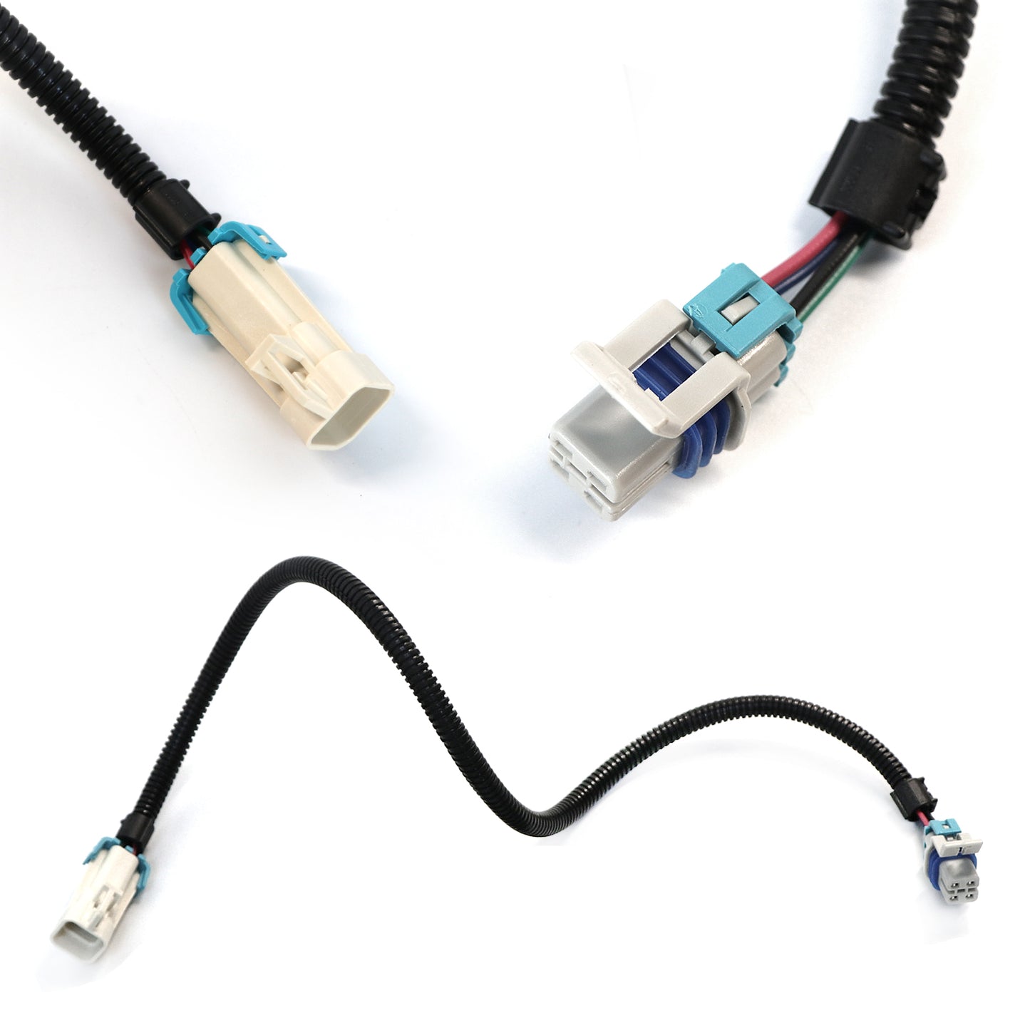 ETL INDUSTRIES 2Pcs 24IH 4 Pin O2 Oxygen Sensor Extension Harness Wires for LS1 LS2 04-06 GTO CTS-V 12IH 2008-2009 G8 GT V8 2004 LS1/LS6 Corvette 2004-2006 LS1/LS2 GTO 2004-2005 LS6 CTS-V Front Only