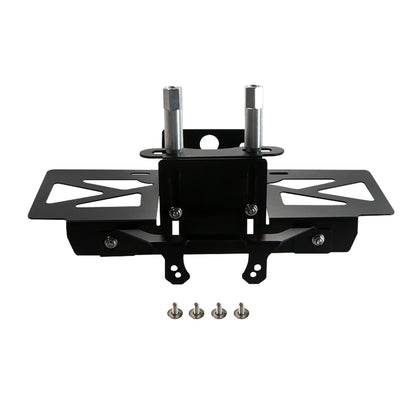 ETL INDUSTRIES Spare Tire License Plate Frame Compatible with 2018-2023 Jeep Wrangler JL JLU Unlimited Licence Bracket Holder